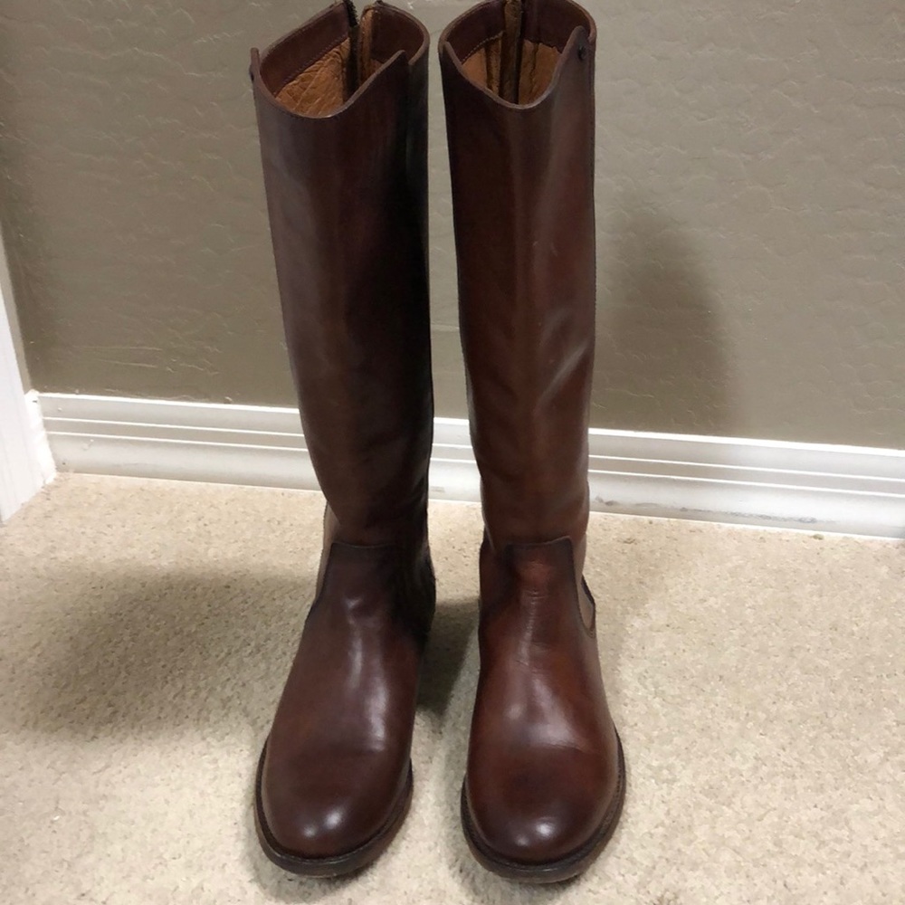 Frye Melissa Stud Back Zip
